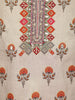 Pink And Beige Floral Designed Cotton Salwar Suit