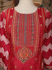 Pink Floral Embroidered Banarasi Salwar Suit