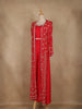 Pink Floral Embroidered Chiffon Palazzo Suit with Jacket
