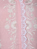 Pink Floral Embroidered Cotton Anarkali Salwar Suit With Dupatta
