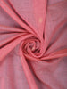 Pink Floral Embroidered Design Pure Cotton Saree