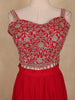 Pink Floral Embroidered Georgette Skirt Top