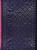 Pink Floral Motif Woven Pure Kanchipuram Silk Saree