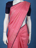 Pink Floral Motif Woven Pure Kanchipuram Silk Saree