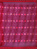 Pink Floral Print Chiffon Saree