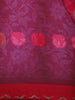 Pink Floral Print Chiffon Saree