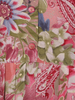 Pink Floral Print Design Cotton Kurti