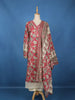 Pink Floral Printed Cotton Palazzo Suit