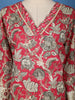 Pink Floral Printed Cotton Palazzo Suit