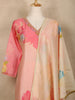 Pink Floral Printed Cotton Salwar Suit