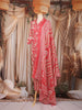 Pink Floral Printed Cotton Salwar Suit