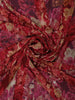 Pink Floral Printed Design Georgette Saree