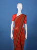 Pink Floral Printed Design Georgette Saree