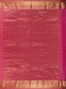 Pink Floral Woven Pure Kanchipuram Silk Saree With Zari Border
