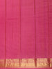 Pink Floral Woven Pure Kanchipuram Silk Saree With Zari Border