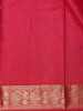 Pink Floral Woven Pure Kanchipuram Silk Saree With Zari Border
