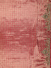 Pink Floral Zari Woven Design Tissue Banarasi Designer Saree with Heavy Designer Border