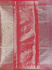 Pink Diamond Waffle Design Semi Tissue Saree