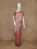 Pink Geometric Design Semi Tussar Silk Saree