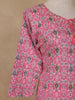 Pink Geometric Designed Cotton Salwar Suit - Diadem