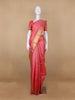 Pink Geometric Woven Pure Kanchipuram Silk Saree with Zari Border