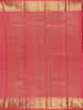 Pink Geometric Woven Pure Kanchipuram Silk Saree with Zari Border