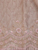 Onion Pink Leaf Woven Design Banarasi Silk Saree