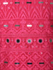 Pink Mirror Work Georgette Kids Palazzo Suit with Dupatta