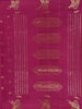 Pink Motif Design Semi Banarasi Silk Saree