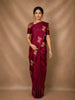 Pink Obstacle Design Woven Semi Tussar Saree