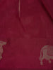 Pink Obstacle Design Woven Semi Tussar Saree