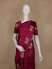 Pink Obstacle Design Woven Semi Tussar Saree