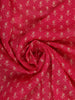 Pink Paisley Design Cotton Saree With Zari Border - Diadem