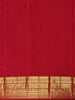 Pink Paisley Woven Pure Kanchipuram Silk Saree With Zari Border