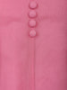 Pink Panel Designed Anarkali Georgette Gown