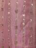 Pink Sequins Embroidered Tissue Silk Suit with Dupatta