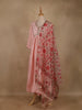 Pink Sequins Embroidery Cotton Salwar Suit
