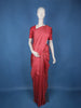 Rani Pink Striped Woven Design Pure Silk Saree