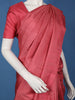 Rani Pink Striped Woven Design Pure Silk Saree