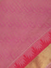 Pink Wave Woven Design Cotton Saree