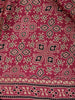 Pink Ajrak Print Mul Mul Cotton Saree - Diadem