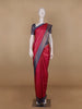 Pink Butta Design Zari Weaving Soft Silk Saree - Diadem