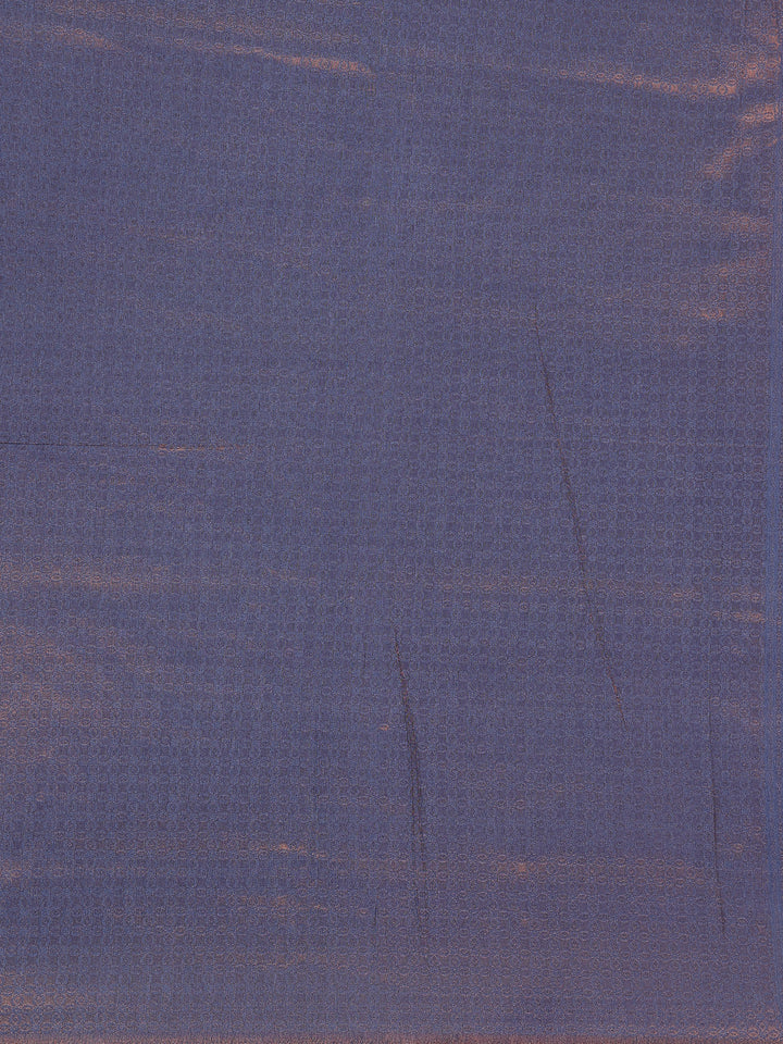 Pink Butta Design Zari Weaving Soft Silk Saree - Diadem