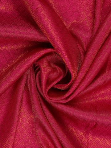 Pink Butta Design Zari Weaving Soft Silk Saree - Diadem
