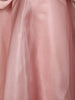 Pink Butterfly Designed Party Gown for Girls - Diadem