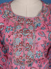 Pink Cotton Floral Printed Salwar Suit - Diadem