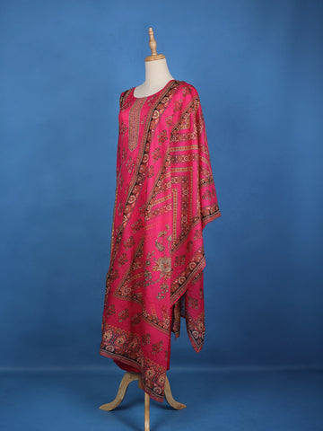 Pink Diamond Designed Cotton Salwar Suit - Diadem