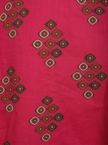 Pink Diamond Designed Cotton Salwar Suit - Diadem