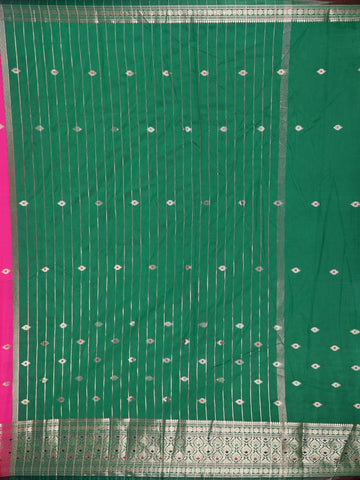 Pink Diamond Designed Soft Silk Saree - Diadem
