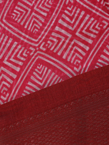 Pink Diamond Prints Fancy Georgette Saree - Diadem